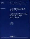 Cover of: U.S. Information Agency by 