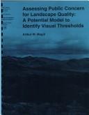 Cover of: Assessing Public Concern for Landscape Quality: A Potential Model to Identify Visual Thresholds