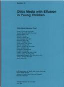 Cover of: Otitis Media With Effusion In Young Children: Clinical Practice Guideline