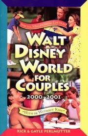 Cover of: Walt Disney World for Couples, 2000-2001 by Rick Perlmutter
