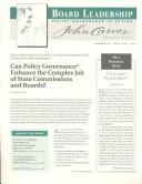 Cover of: Board Leadership, No. 66, 2003 (J-B BL Single Issue                                                        Board Leadership Journal)