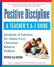 Cover of: Positive discipline by Jane Nelsen ... [et al.].