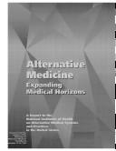 Cover of: Alternative Medicine: Expanding Medical Horizons