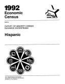 Cover of: Survey of Minority-Owned Business Enterprises: Hispanic