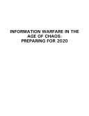 Cover of: Information Warfare in the Age of Chaos: Information Warfare in the Age of Chaos Preparing for 2020