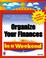 Cover of: Organize your finances with Quicken 2000 in a weekend