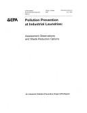 Cover of: Pollution Prevention at Industrial Laundries | 