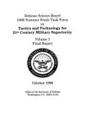 Cover of: Tactics And Technology For 21st Century Military Superiority: Final Report