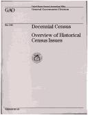 Cover of: Decennial Census: Overview of Historical Census Issues