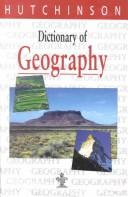 Cover of: Dictionary of Geography