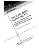 Cover of: Social Priorities of Civil Society | 