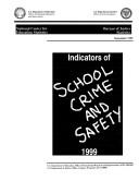 Cover of: Indicators of School Crime & Safety (1999)