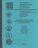 Cover of: A Compendium of Research-Based Information on the Education of Gifted and Talented Students | Karen S. Logan