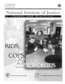 Cover of: Kids, Cops & Communities by Marcia R. Chaiken