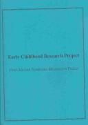 Cover of: Early Childhood Research Project | 