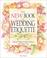 Cover of: The New Book of Wedding Etiquette