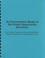 Cover of: An Econometric model of the urban opportunity sturcture