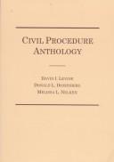 Cover of: Civil Procedure Anthology