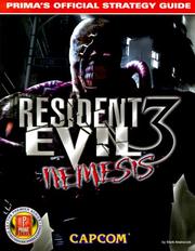 Cover of: Resident Evil 3 Nemesis: Prima's Official Strategy Guide