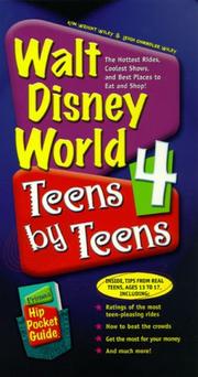 Cover of: Walt Disney World 4 Teens by Teens  by Kim Wright Wiley, Leigh Chandler Wiler