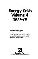 Cover of: The Energy Crisis by Lester Sobel