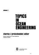 Cover of: Topics in Ocean Engineering. Volume 2