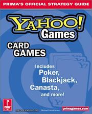 Cover of: Yahoo! card games: Prima's official strategy guide