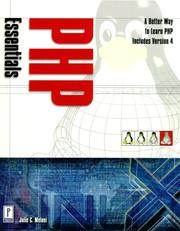 Cover of: PHP Essentials (Prima Tech Linux Series)