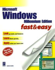 Cover of: Microsoft Windows Millennium Edition Fast & Easy