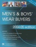 Cover of: Men's & Boy's Wear Buyers (Men's and Boy's Wear Buyers)