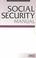 Cover of: Social Security Manual 2002 (Social Security Manual, 2002)
