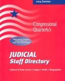 Cover of: Judicial Staff Directory Summer 2004 by Claudia Driggins-Henley