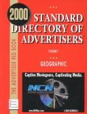 Cover of: Standard Directory of Advertisers 2000: Geographical Edition (Advertising Red Books Advertiser Geographic/Advertisers Indexes)