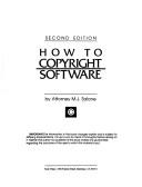 Cover of How to Copyright Software