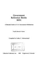 Cover of: Government Reference Books 90/91 by Leroy C. Schwarzkopf