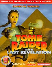 Cover of: Tomb Raider: The Last Revelation, Official Strategy Guide