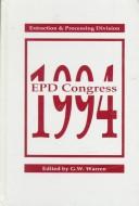 Cover of: Epd Congress, 1994