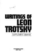 Cover of: Writings of Leon Trotsky by Leon Trotsky, Leon Trotsky