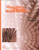 Cover of: Changing the Faces of Mathematics: Perspectives on Gender (Changing the Faces of Mathematics)