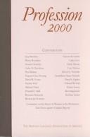 Cover of: Profession 2000 by Phyllis Franklin