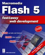 Cover of: Flash 5 Fast & Easy Web Development (With CD-ROM) (Fast & Easy Web Development) by Howie Green Design
