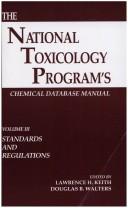 Cover of: The National Toxicology Program's Chemical Database, Volume III
