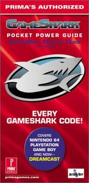 Cover of Prima's authorized GameShark pocket power guide
