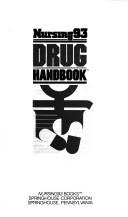Cover of: Nursing 93 Drug Handbook, 1993 | Springhouse Publishing