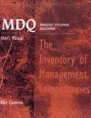 Cover of: Management Development Questionnaire Administrators Manual
