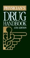 Cover of: Physician's Drug Handbook