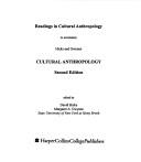 Cover of: Readings in Cultural Anthropology to accompany Cultural Anthropology, Second Edition
