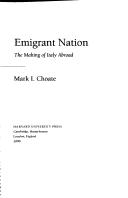 Cover of: Emigrant Nation by Mark I. Choate