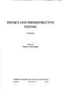 Cover of: Physics and Nondestuctive Testing Volume 2