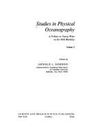 Cover of: Studies in Physical Oceanography, Vol. 2